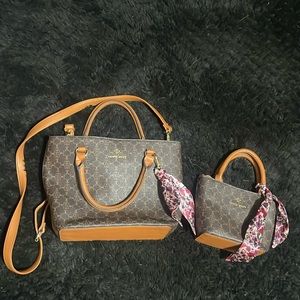Nanette Lopore Mommy & Mini Purse